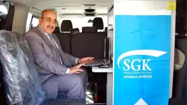 Sgk'nın Mobil Denetim Araçı Hizmete Girdi
