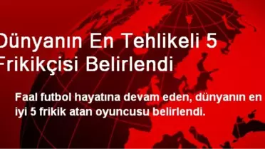 Dünyanın En İyi Frikikçisi Brezilyalı Juninho
