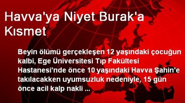 Havva'ya Niyet Burak'a Kısmet