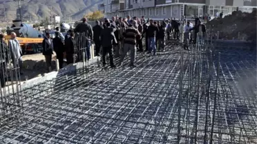 Bitlis'te 53'ncü Caminin Temeli Atıldı