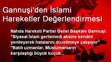 'Siyasal İslam Ne Mısır'da Ne de Başka Bir Ülkede Yenildi'