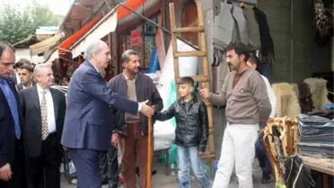 AK Parti Genel Başkan Yardımcısı Kurtulmuş'tan Esnaf Ziyareti