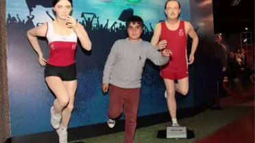 Öğrenciler Balmumu Heykeller Müzesi'ni Gezdi