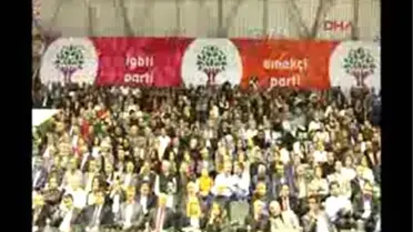 Dha Ankara;hdp Kongresi'nde Gezi Sloganları