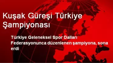 Kuşak Güreşi Türkiye Şampiyonası