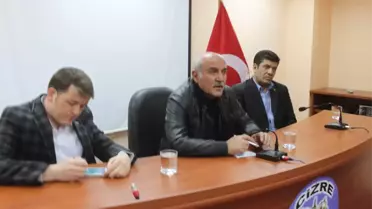 Şırnak Valisi Hasan İpek, Bayram Öncesi İş Yerleri Yanan Esnafla Bir Araya Geldi
