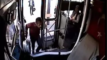 Kadın Şoförün Cep Telefonunu Böyle Çaldı