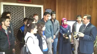 Model Uçak Öğrencileri Ilgın Belediye Başkanını Ziyaret Etti