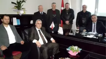 Ayvalık AK Parti'den Sgk'ya Ziyaret