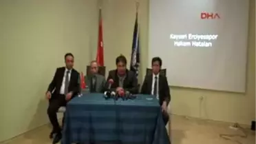 Kayseri Erciyesspor Faturayı 5 Futbolcuyu Kadro Dışı Bırakarak Kesti