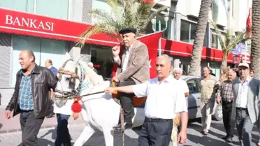 Kıratla CHP'ye Adaylık Yürüşü