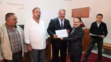 Çanakkale'de Çiftçiler Sertifikalarını Aldı