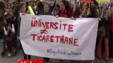 DÜ Psikoloji Bölümünden Bölüm Başkanları İçin Eylem