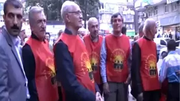 HAK-PAR Genel Başkanı Burkay, Diyarbakır'da