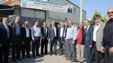 Manisa'da Belde ve Köy Asfaltlamalarına Toplu Açılış