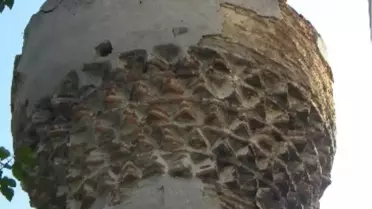 15.yüzyıl'dan Kalan Minare'nin Betonları Döküldü