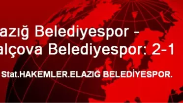 Elazığ Belediyespor - Balçova Belediyespor: 2-1