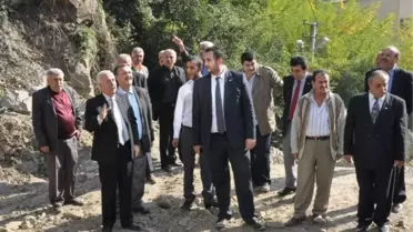 Zonguldak Belediye Başkanı Yol Çalışmalarını İnceledi