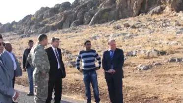 Kaymakam Yılmaz Köy Yollarını İnceledi