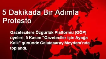 GÖP Üyeleri, Galatasaray Meydanında Toplandı
