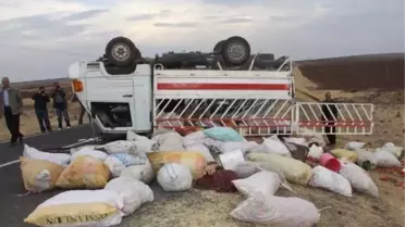 Tarım İşçileri Kaza Yaptı 1 Ölü, 8 Yaralı