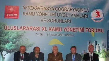 Uluslararası Kamu Yönetimi Forumu Sona Erdi