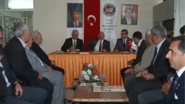 Kabakaş, Muhtarları Ziyaret Etti