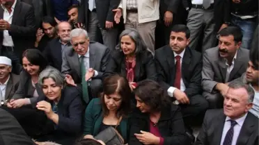 BDP Nusaybin'de Duvar Mitingi Düzenledi