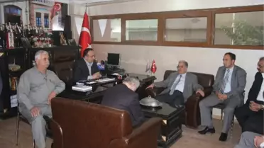 Defterdar Yıldız, Kesob'a Veda Ziyaretinde Bulundu