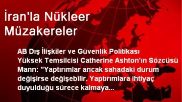 İran'la Nükleer Müzakereler