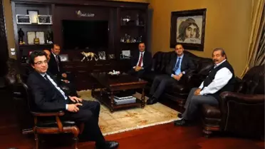 Bank Asya Genel Müdürü Sanko'yu Ziyaret Etti