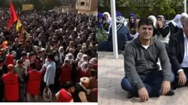 Batman'da Yüzlerce Kişi Duvar Eylemine Gitti