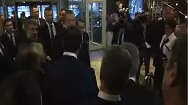 Erdoğan, İstiklal Marşı ve 'Ceddin Deden' mehter marşıyla karşılandı