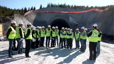 Geleceğin Mühendisleri Yht Tünellerini İnceledi