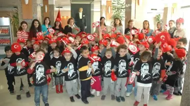 Minikler Ebso'da Ata'yı Andı