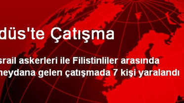 Kudüs'te Çatışma