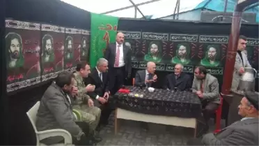 Vali Pek, 'Aşura Çadırı'Nı Ziyaret Etti