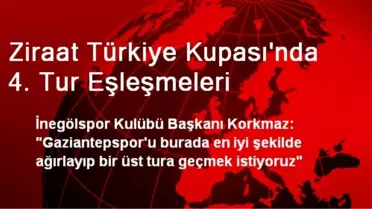 Ziraat Türkiye Kupası'nda 4. Tur Eşleşmeleri