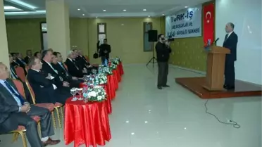 Türk-İş Orta Anadolu Şube Başkanları Karaman'da Toplandı