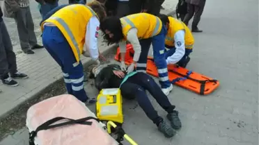 Yaralı Kız Arkadaşını Bırakıp Kaçtı