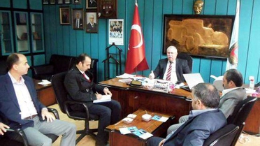 Ak Parti'li Turgut'tan Otomobilciler Odasına Ziyaret