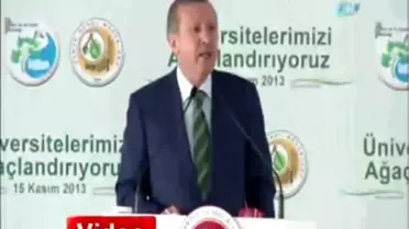 Başbakan Erdoğan: 'Biz Çevreciyiz Be'