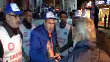 Disk'ten 5 Bin Kişilik 'Kıdem Tazminatı' Protestosu