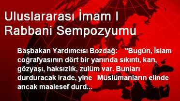 Uluslararası İmam I Rabbani Sempozyumu