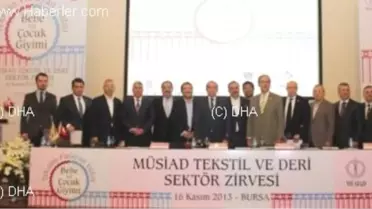 Bursa'da 'Tekstil ve Deri Sektör Zirvesi' Yoğun İlgi Gördü