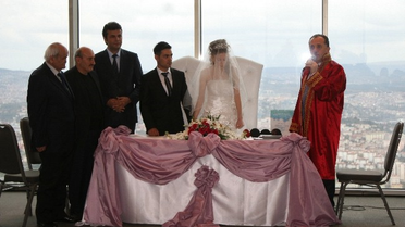Çiftler, Denizin Altından Geçip 236 Metrede 'Evet' Dedi