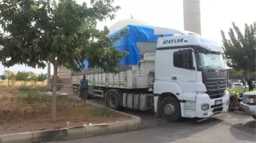 Malatya Belediyesi Tarafından Gönderilen Yardım Tır'ı Şanlıurfa'da