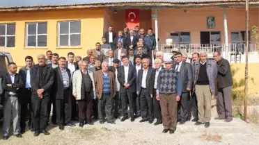 Malatya Milletvekili Veli Ağbaba, Hekimhan'da Ziyaretlerde Bulundu