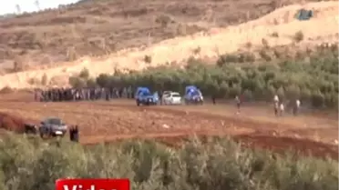 Sınırda 'Duvar' Arbedesi, 1 Yaralı