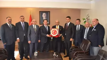 Atf'den Kaymakam Oral'a Ziyaret